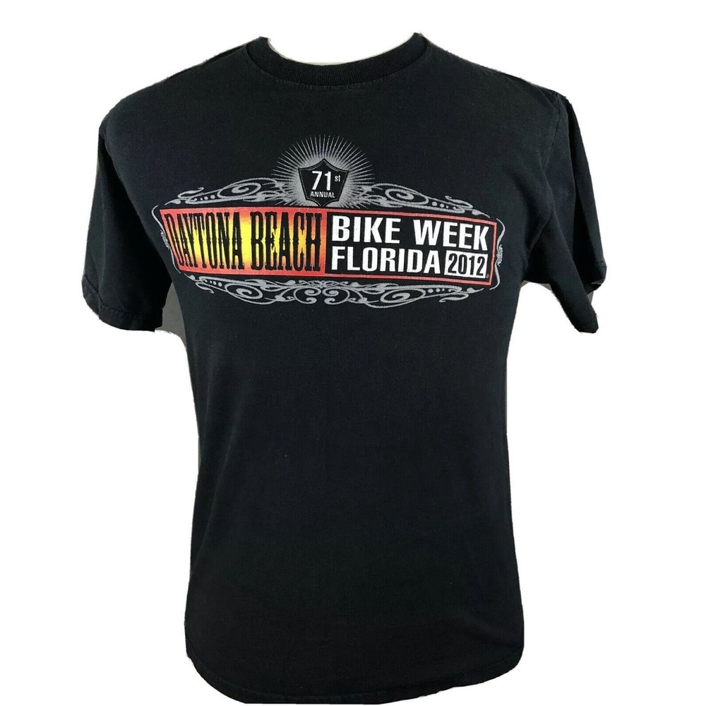 71st Daytona Beach Bike Week 2012 T-Shirt Size Medium Motorcycle Rally Florida - Picture 2 of 7